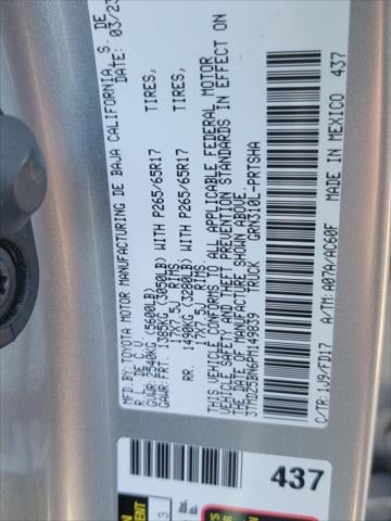 2023 Toyota Tacoma 4WD TRD Sport