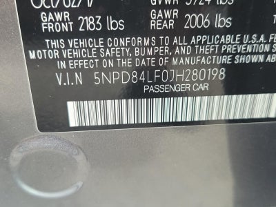 2018 Hyundai Elantra SEL
