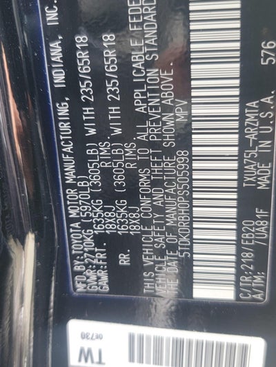 2023 Toyota Highlander XLE