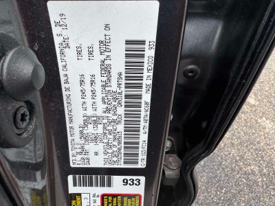 2020 Toyota Tacoma 4WD SR5 Double Cab 6' Bed V6 AT (Natl)