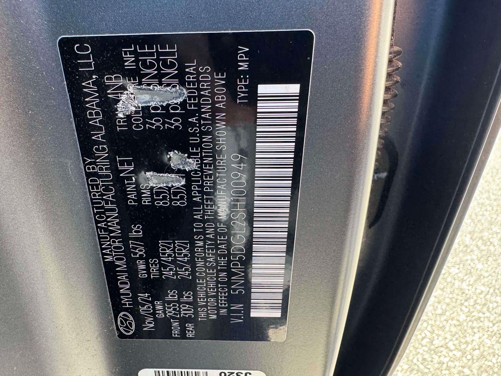 2025 Hyundai Santa Fe Calligraphy AWD