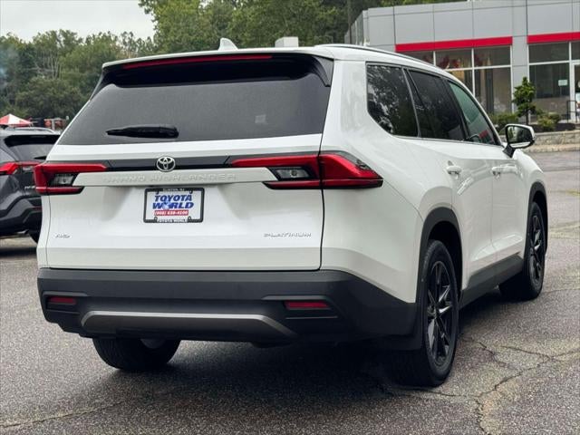 2024 Toyota Grand Highlander Platinum AWD (Natl)