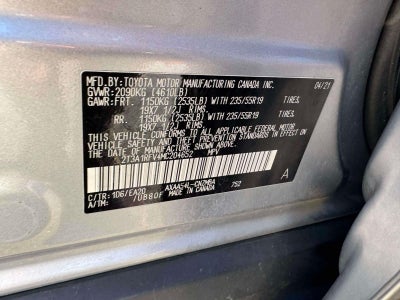 2021 Toyota RAV4 XLE Premium AWD (Natl)