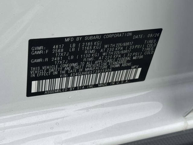 2026 Subaru CROSSTREK Base