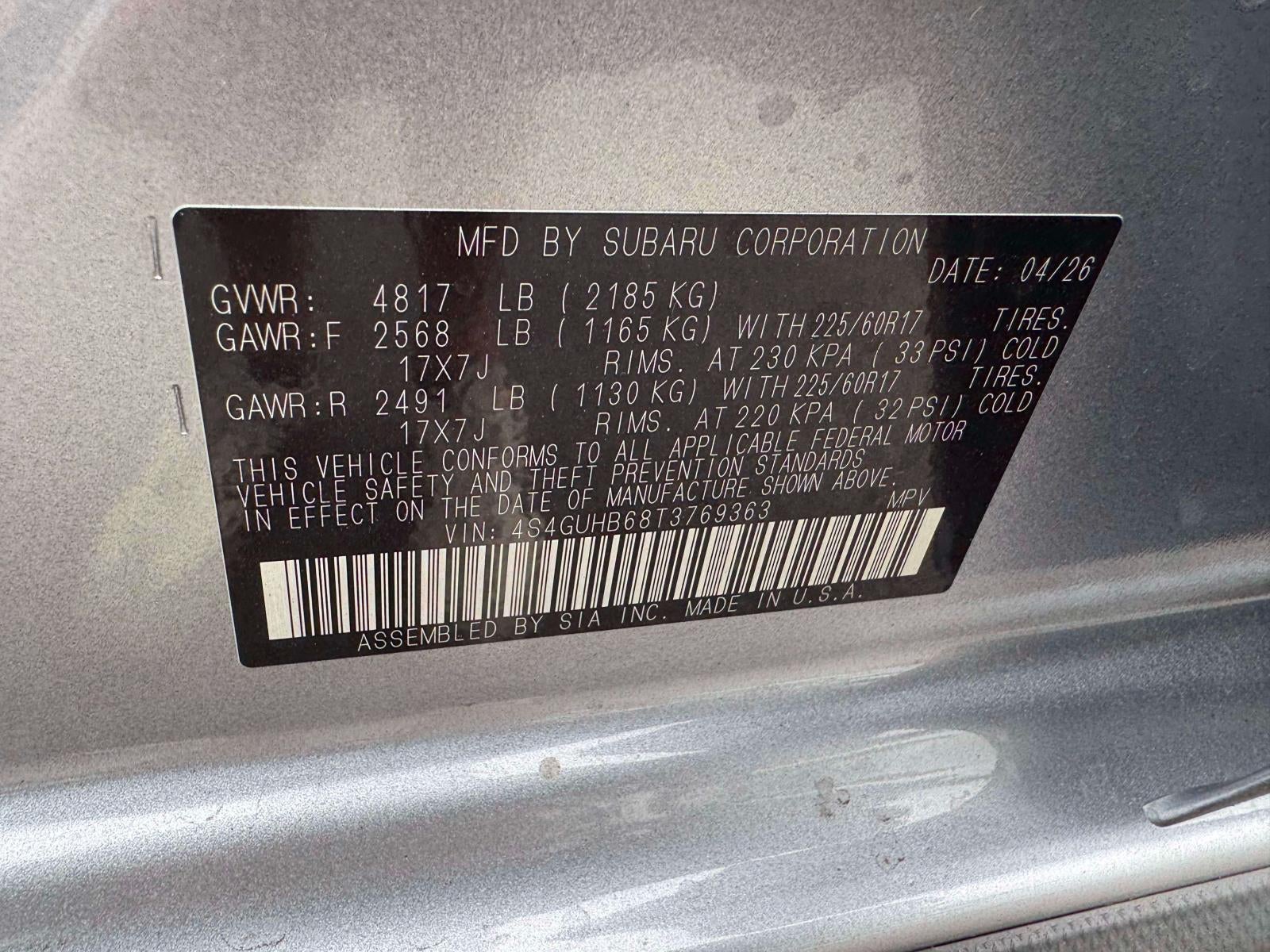 2026 Subaru CROSSTREK Base