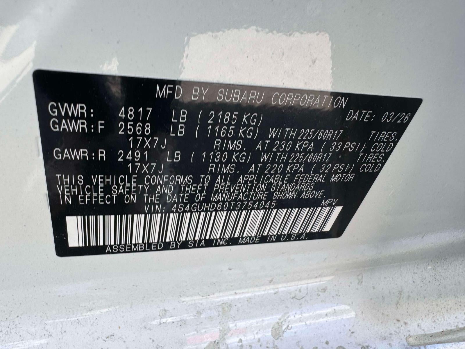 2026 Subaru CROSSTREK Premium