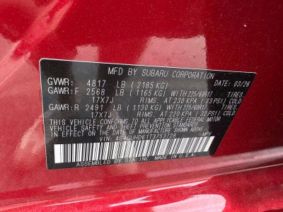 2026 Subaru CROSSTREK Premium