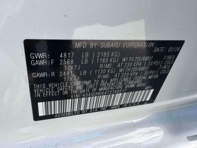 2026 Subaru CROSSTREK Premium