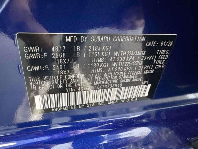 2026 Subaru CROSSTREK Limited