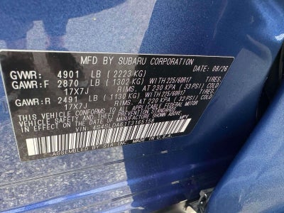 2026 Subaru FORESTER Standard Model