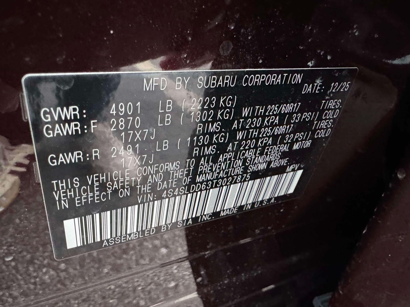 2026 Subaru FORESTER Premium