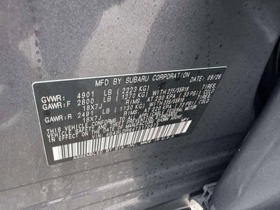 2026 Subaru FORESTER Limited