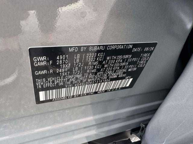 2026 Subaru FORESTER Touring