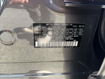 2025 Subaru ASCENT Touring