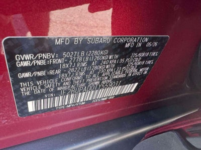 2026 Subaru OUTBACK Premium
