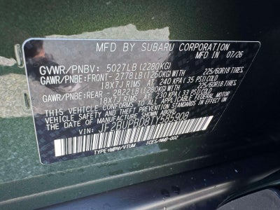 2026 Subaru OUTBACK Premium