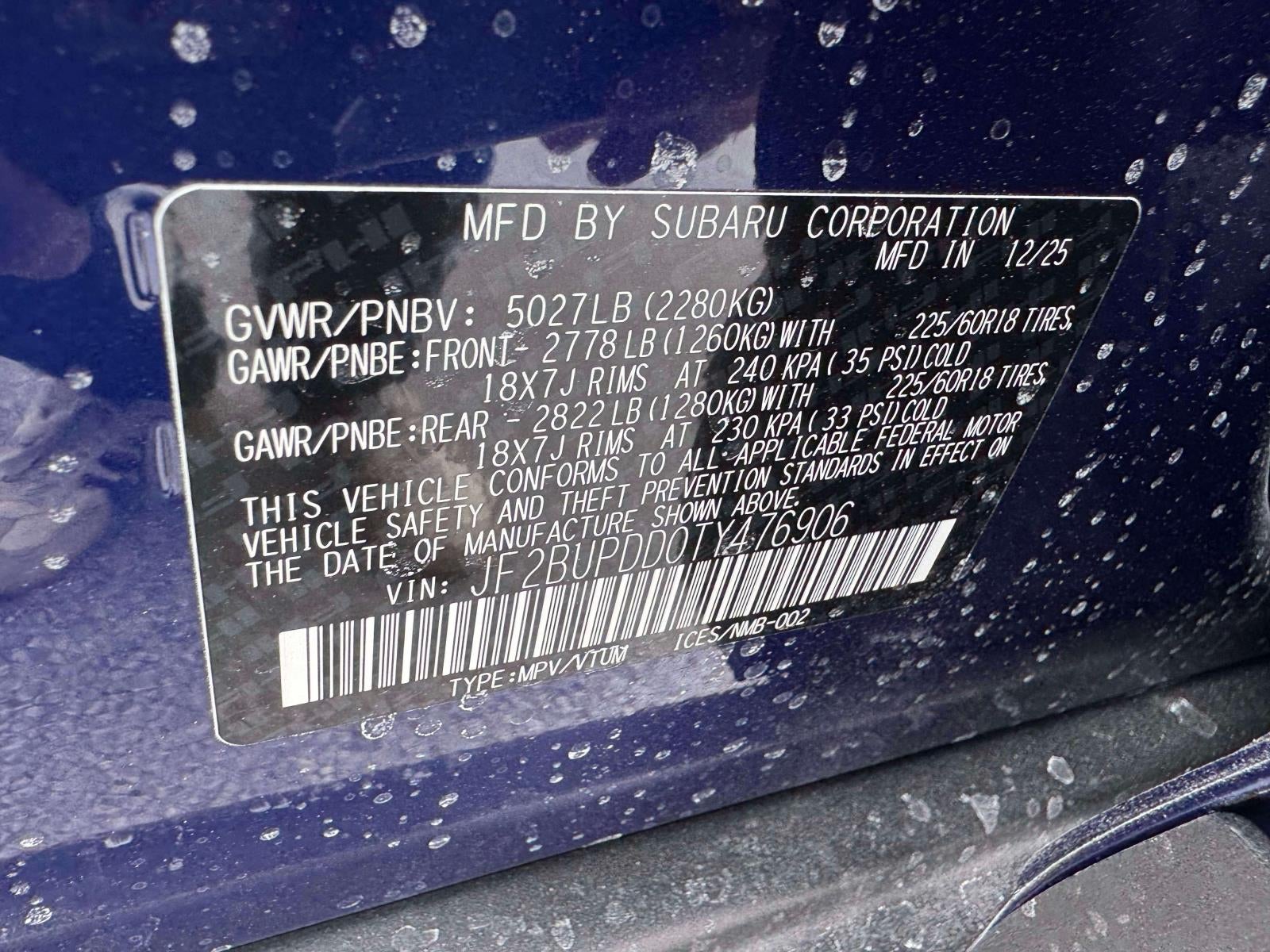 2026 Subaru OUTBACK Limited