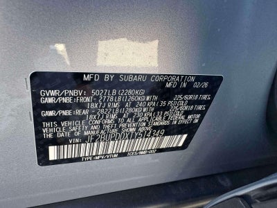 2026 Subaru OUTBACK Limited