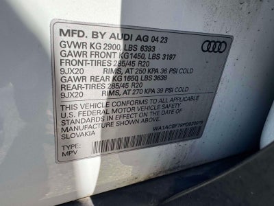 2023 Audi Q7 45 Premium