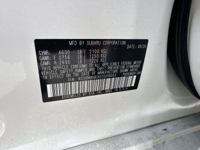 2025 Subaru Legacy AWD