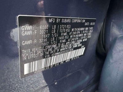 2025 Subaru Ascent Premium 7-Passenger