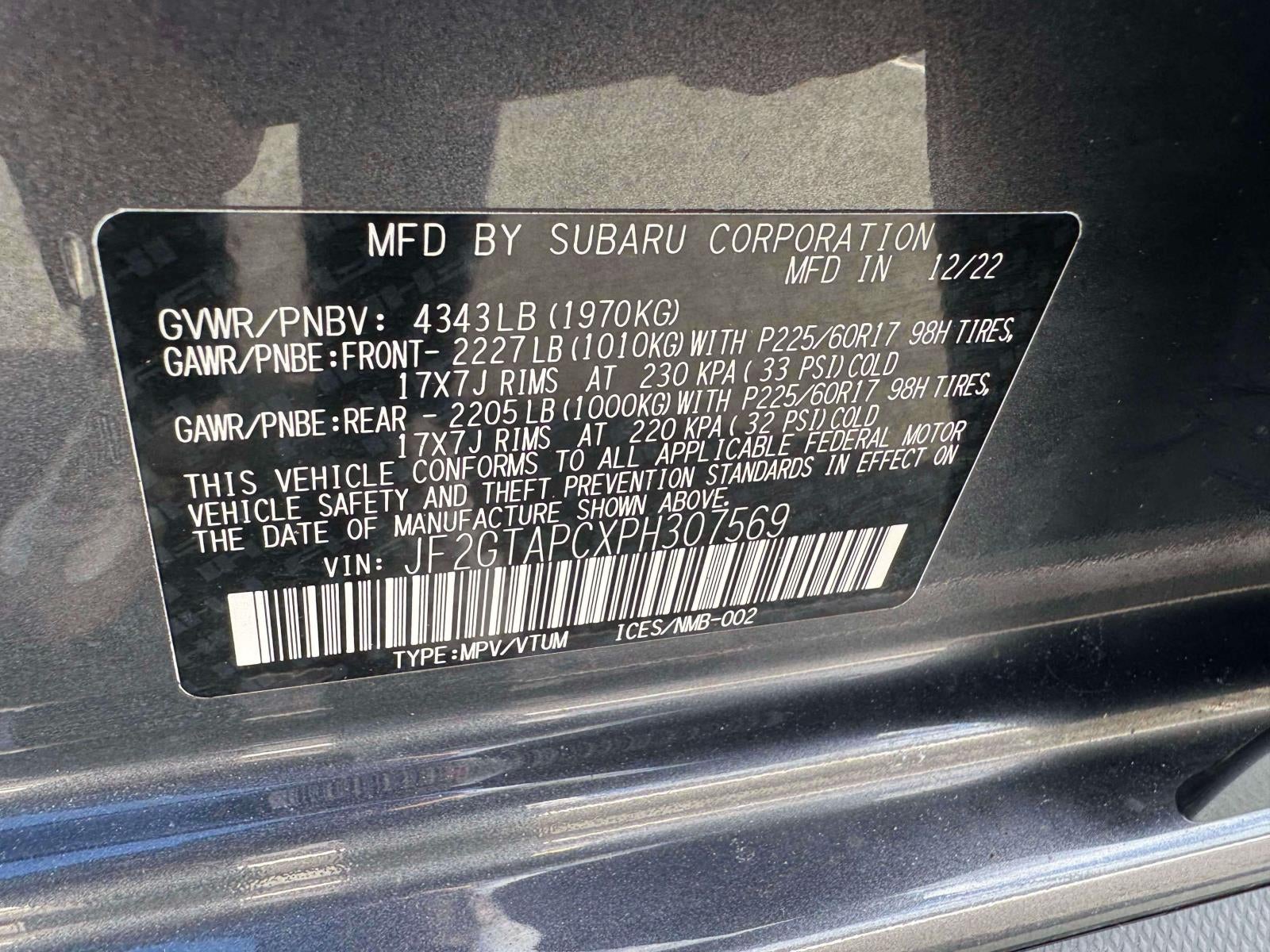 2024 Subaru Ascent Onyx Edition 7-Passenger