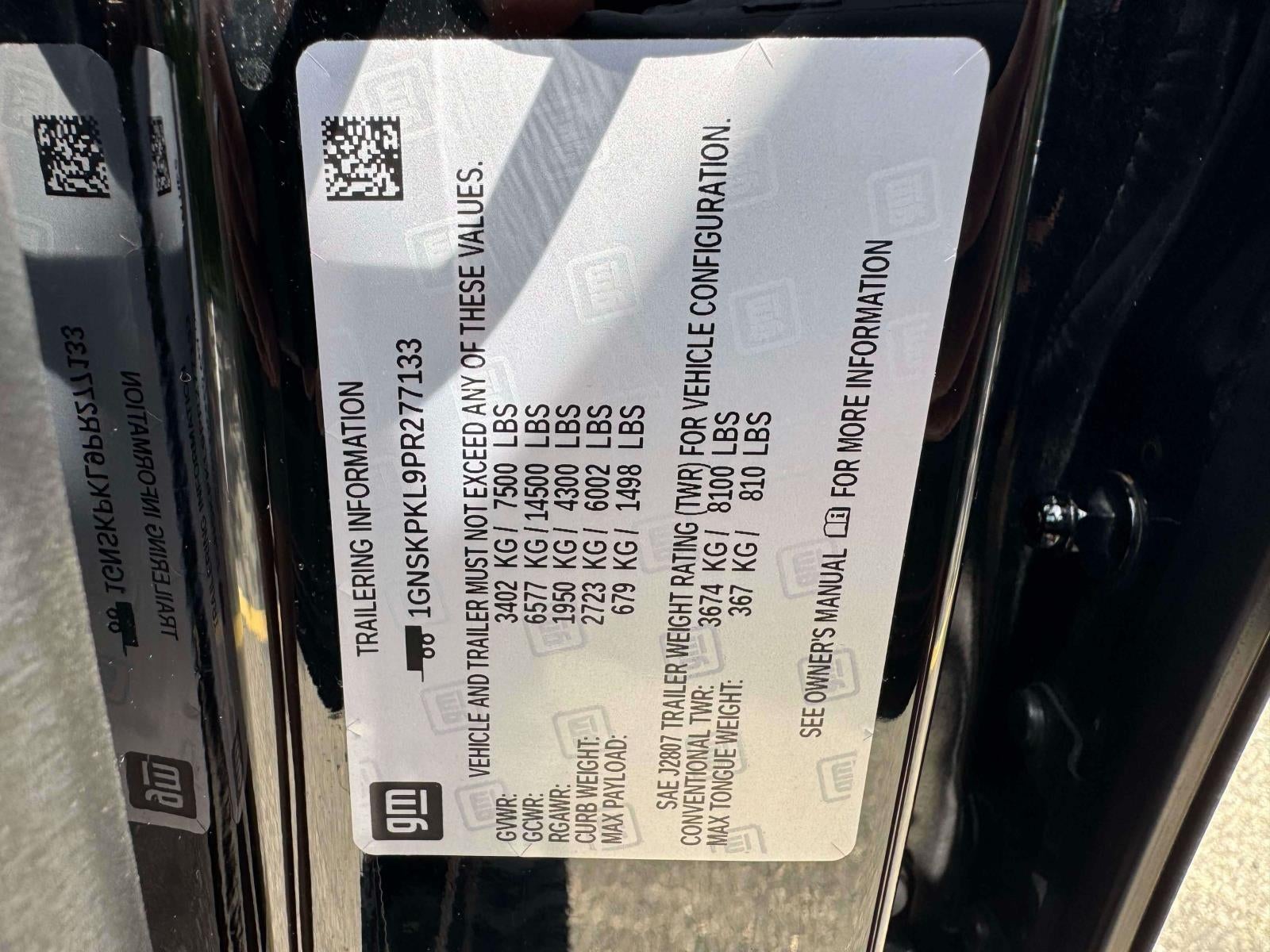 2023 Chevrolet Tahoe 4WD 4dr Z71