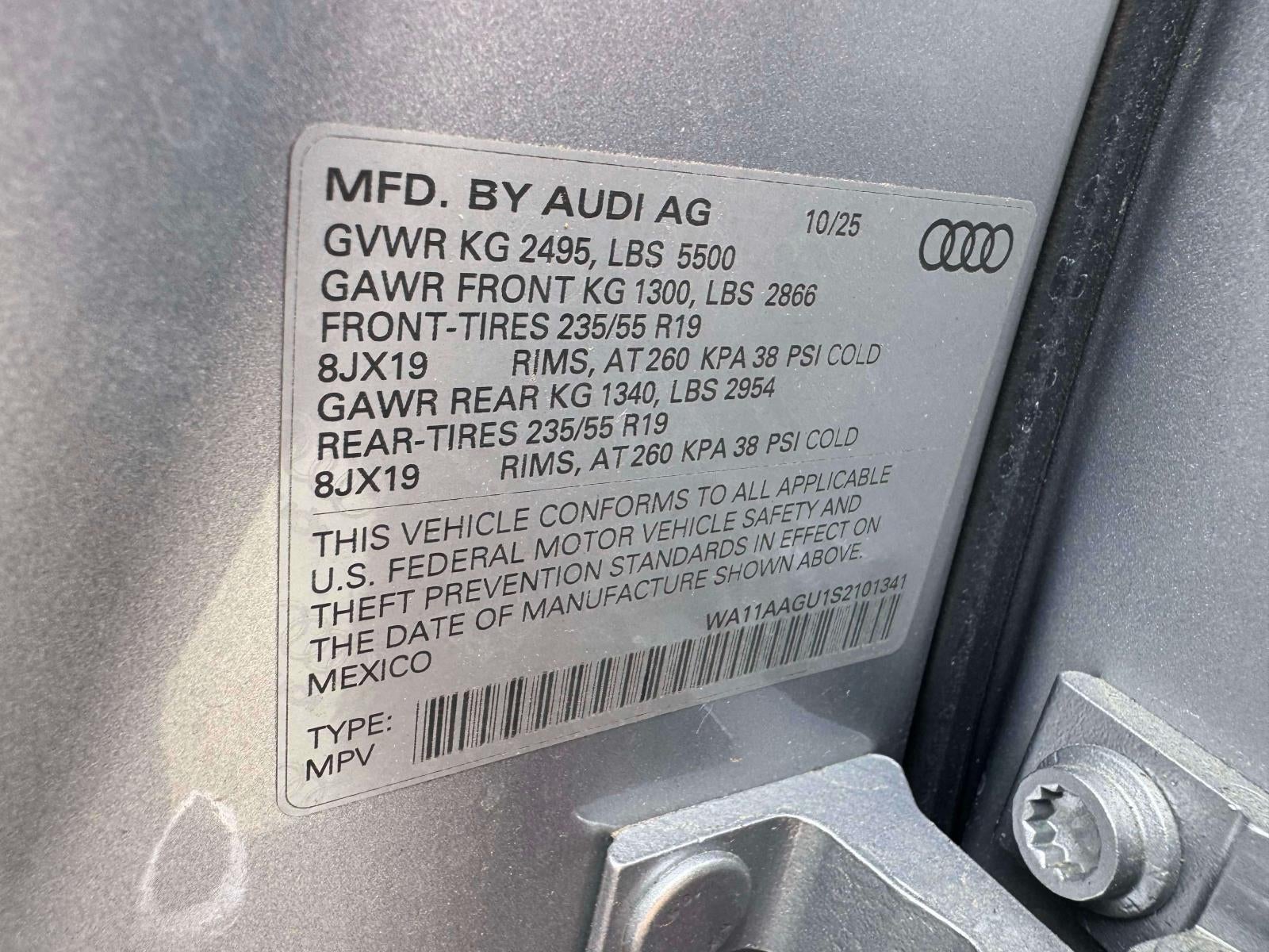 2025 Audi Q5 Premium 2.0 TFSI quattro