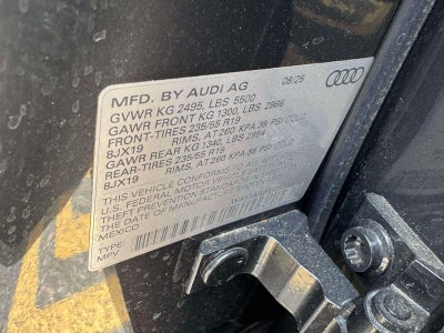 2025 Audi Q5 Premium 2.0 TFSI quattro