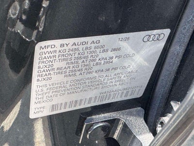 2025 Audi Q5 Premium Plus 2.0 TFSI quattro