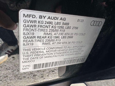 2023 Audi Q5 S line Premium Plus 45 TFSI quattro