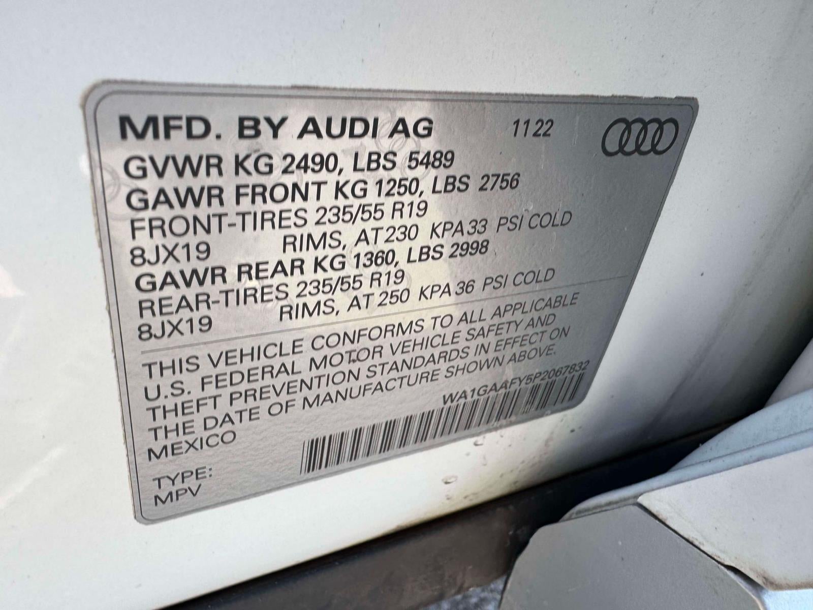 2023 Audi Q5 S line Premium 45 TFSI quattro