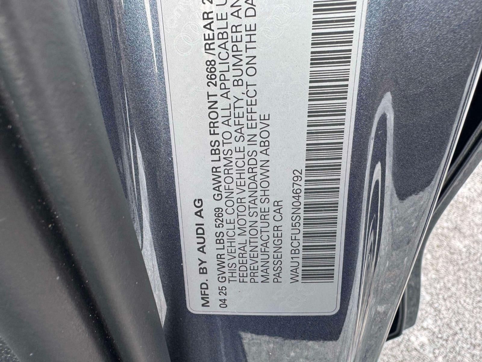 2025 Audi A5 Premium 2.0 TFSI quattro