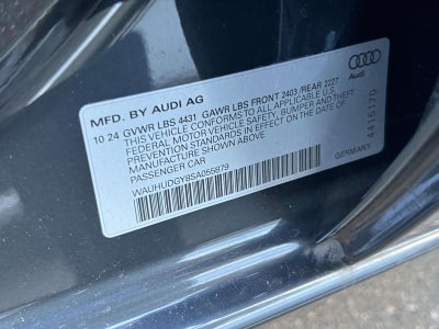 2025 Audi A3 Premium Plus 40 TFSI quattro